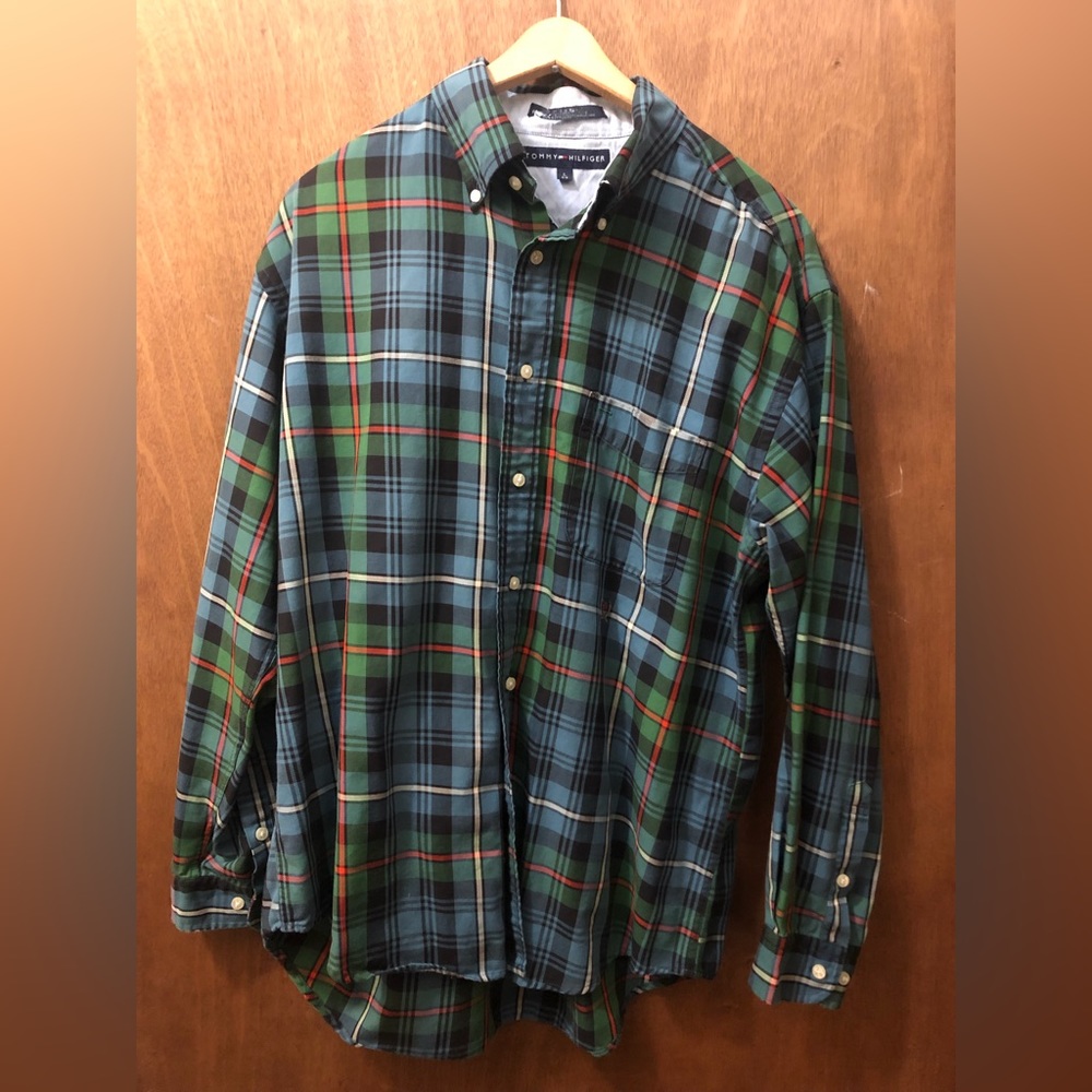 Tommy Hilfiger Men’s Large Flannel Shirt